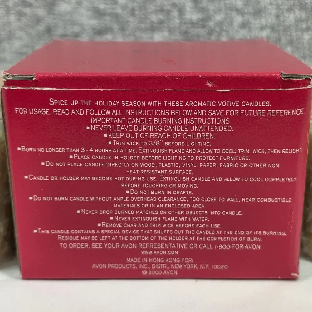 AVON GINGERBREAD VOTIVE 2